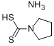 Ammonium 1-pyrrolidinedithiocarbamate(5108-96-3)